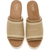 image:imageTOMS Womens Diana Mule SandalsDark Beige