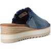 image:imageTOMS Womens Diana Mule SandalsDark Sky Textured DenimFray
