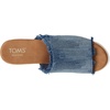 image:imageTOMS Womens Diana Mule SandalsDark Sky Textured DenimFray