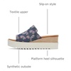image:imageTOMS Womens Diana Mule SandalsNavy Multi Embroidered Floral