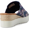 image:imageTOMS Womens Diana Mule SandalsNavy Multi Embroidered Floral