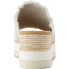 image:imageTOMS Womens Diana Mule SandalsWhite Onyx Textured DenimFray