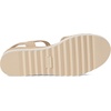 image:imageTOMS Womens Diana Wedge Heel Sandal Leather Upper RopeWrapped Midsole Adjustable Strap Buckle OrthoLite Insole  Adjustable Ankle Buckle Fit CloudBound Foam Comfort Lightweight Rope Midsole Textured EVA Outsole Wedge Sandals for WomenChampagne Metallic Basket Weave
