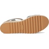 image:imageTOMS Womens Diana Wedge Sandal Leather Upper CloudBound InsoleMacadamia Mini Cheetah Suede