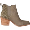 image:imageTOMS Womens EverlyOlive Night Suede Embossed Waffle Pattern