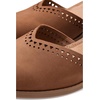 image:imageTOMS Womens Jaclyn Block Heel Mary Jane Leather Upper Adjustable Strap and Buckle CloudBound Insole15 HeelBrown Sugar Nubuck LeatherPerf