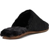 image:imageTOMS Womens Jade Flat SlidesBlack Metallic Suede