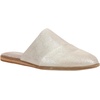 image:imageTOMS Womens Jade Flat SlidesChampagne Metallic Suede