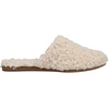 image:imageTOMS Womens Jade Flat SlidesNatural Shaggy Faux Shearling