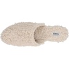 image:imageTOMS Womens Jade Flat SlidesNatural Shaggy Faux Shearling