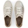 image:imageTOMS Womens Kameron Lace Up Fashion Sneaker Suede Upper CloudBound InsoleChampagne Metallic Suede Suede