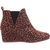 image:imageTOMS Womens Kelsey Ankle BootDark Ember Leopard Printed Suede