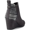 image:imageTOMS Womens Kelsey Ankle BootForged Iron Grey SuedePlaid