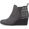 image:imageTOMS Womens Kelsey Ankle BootForged Iron Grey SuedePlaid