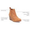 image:imageTOMS Womens Kelsey Ankle BootTan