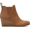 image:imageTOMS Womens Kelsey Ankle BootTan Oiled NubuckSuede