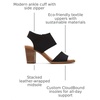 image:imageTOMS Womens Majorca Cutout SandalBlack Melange Woven