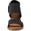 image:imageTOMS Womens Majorca Cutout SandalBlack Woven