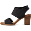 image:imageTOMS Womens Majorca Cutout SandalBlack Woven