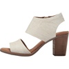 image:imageTOMS Womens Majorca Cutout SandalNatural Yarn Dye