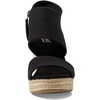 image:imageTOMS Womens Majorca Platform Sandal Textile UpperBlack Basket Weave
