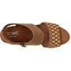 image:imageTOMS Womens Majorca Platform Sandal Textile UpperBrown Sugar