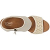 image:imageTOMS Womens Majorca Platform Sandal Textile UpperNatural 1