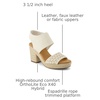 image:imageTOMS Womens Majorca Platform Sandal Textile UpperNatural 1