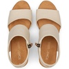 image:imageTOMS Womens Majorca Platform Sandal Textile UpperNatural Basket Weave