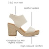 image:imageTOMS Womens Majorca Platform Sandal Textile UpperNatural Basket Weave