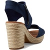 image:imageTOMS Womens Majorca Platform Sandal Textile UpperNavy Basket Weave