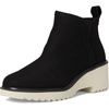image:imageTOMS Womens Maude Wedge Boot Leather Upper OrthoLite Insole Side Zip LightweightBlack 1