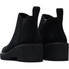 image:imageTOMS Womens Maude Wedge Boot Leather Upper OrthoLite Insole Side Zip LightweightBlack Black Suede