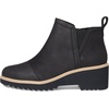 image:imageTOMS Womens Maude Wedge Boot Leather Upper OrthoLite Insole Side Zip LightweightBlack Leather