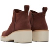 image:imageTOMS Womens Maude Wedge Boot Leather Upper OrthoLite Insole Side Zip LightweightChestnut Suede