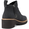 image:imageTOMS Womens Maude Wedge Boot Leather Upper OrthoLite Insole Side Zip LightweightForged Iron Suede