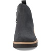 image:imageTOMS Womens Maude Wedge Boot Leather Upper OrthoLite Insole Side Zip LightweightForged Iron Suede