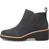 image:imageTOMS Womens Maude Wedge Boot Leather Upper OrthoLite Insole Side Zip LightweightForged Iron Suede