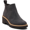 image:imageTOMS Womens Maude Wedge Boot Leather Upper OrthoLite Insole Side Zip LightweightIron