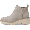 image:imageTOMS Womens Maude Wedge Boot Leather Upper OrthoLite Insole Side Zip LightweightNatural Shimmer
