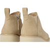 image:imageTOMS Womens Maude Wedge Boot Leather Upper OrthoLite Insole Side Zip LightweightOatmeal