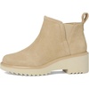 image:imageTOMS Womens Maude Wedge Boot Leather Upper OrthoLite Insole Side Zip LightweightOatmeal Wide Width Suede
