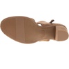 image:imageTOMS Womens Milan Closed Toe 3 Heel Leather Upper CloudBound Insole Side ZipperBrown Sugar Suede