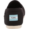 image:imageTOMS Womens Redondo Loafer Flat Textile UpperBlack Canvas