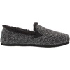 image:imageTOMS Womens Redondo Loafer Flat Textile UpperBlack Sweater Knit With Faux Fur