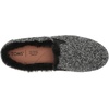 image:imageTOMS Womens Redondo Loafer Flat Textile UpperBlack Sweater Knit With Faux Fur