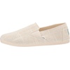 image:imageTOMS Womens Redondo Loafer Flat Textile UpperNatural Metallic Slubby Woven