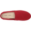 image:imageTOMS Womens Redondo Loafer Flat Textile UpperRed Canvas