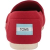 image:imageTOMS Womens Redondo Loafer Flat Textile UpperRed Canvas