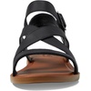 image:imageTOMS Womens Sloane Sandal LeatherSuede UpperBlack LeatherSuede